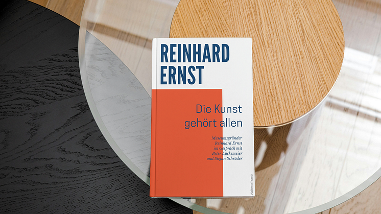 Reinhard Ernst - Die Kunst gehört allen - 3D Cover