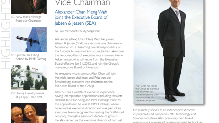 Corporate Newsletter January 2012