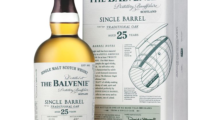 The Balvenie Single Barrel Traditional Oak Aged 25 Years