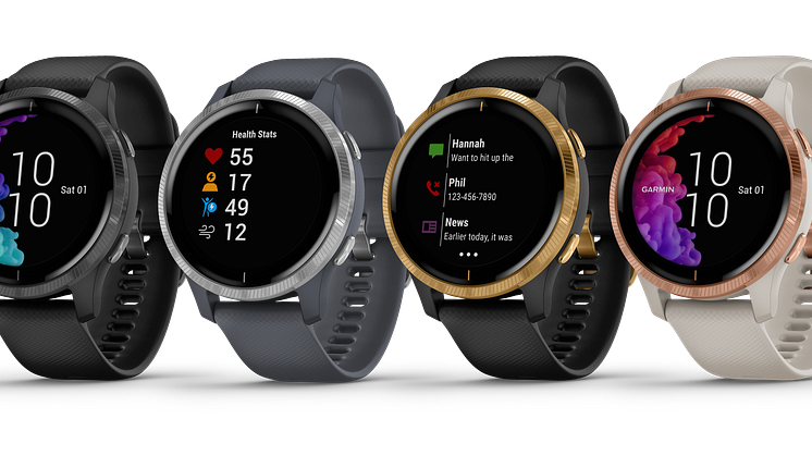 Garmin esittelee Venu -GPS-älykellon, jossa on terävä AMOLED-näyttö 
