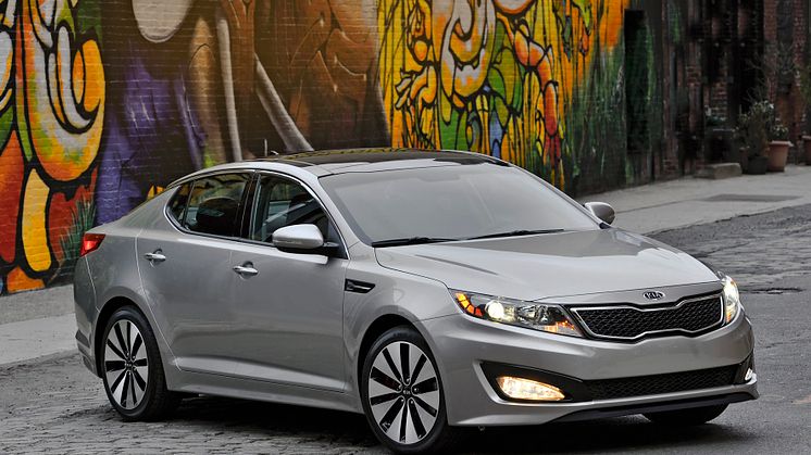 Världspremiär för nya Kia Optima i New York 
