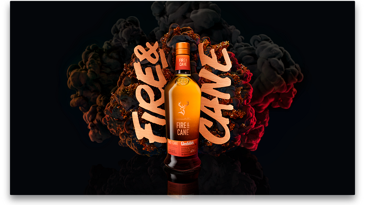 Nu lanseras Glenfiddich Fire & Cane: rök och rom i unikt samspel