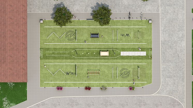 Nu är Wallenstams Pep Park i Råcksta på plats. En aktivitetspark fylld av rörelseglädje en som ska bidra till ökad trivsel och aktivitet i området där Wallenstam idag förvaltar drygt 1 000 lägenheter.