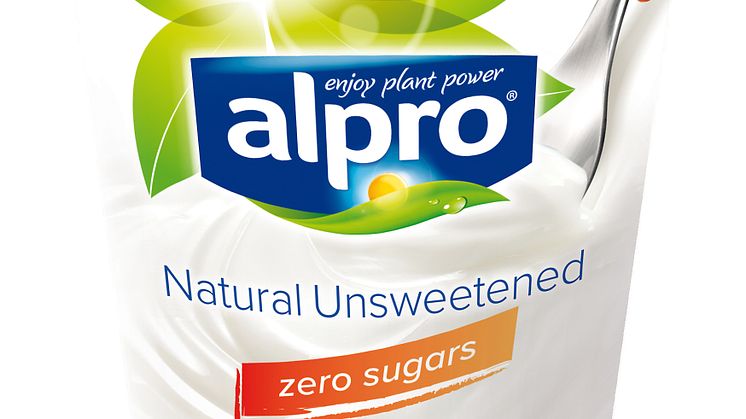 Alpro alternativ til yoghurt naturell sukkerfri
