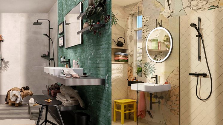 hansgrohe præsenterer to badeværelseskoncepter på blot ca. seks kvadratmeter, som lever op til alle krav til den personlige velværeoase. Det er nemlig også muligt at skabe en helhedsoplevelse i mindre rum.