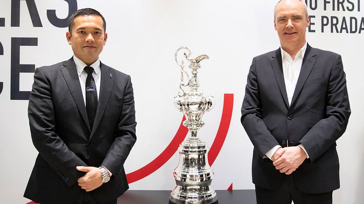 Yanmar’s Yotaro Tsuchiya and Mirko Groeschner of the Challenger of Record 36 srl