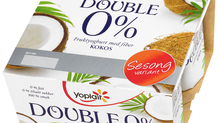 Sesongens smak fra Yoplait Double 0 %