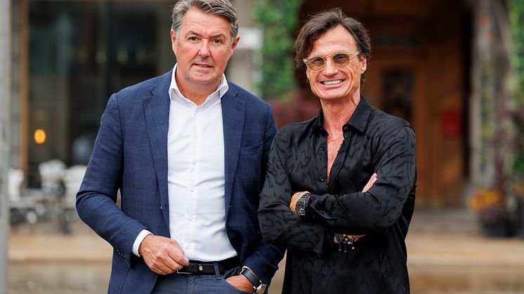 Geir Karlsen och Petter Stordalen