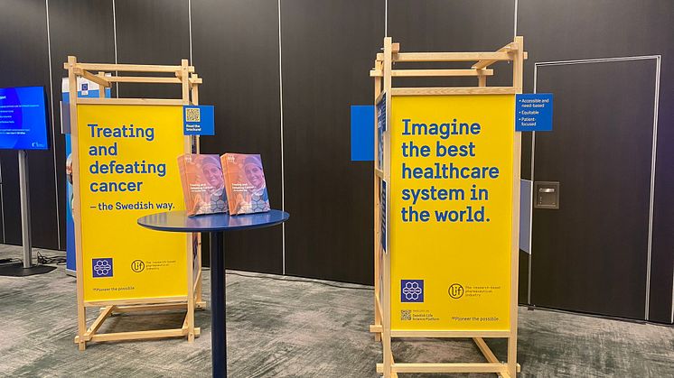 Bild från utställningen ”Imagine the best healthcare in the World” på Scandinavian XPO, Stockholm