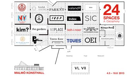 I dag vernissage: 24 SPACES - a cacaphony