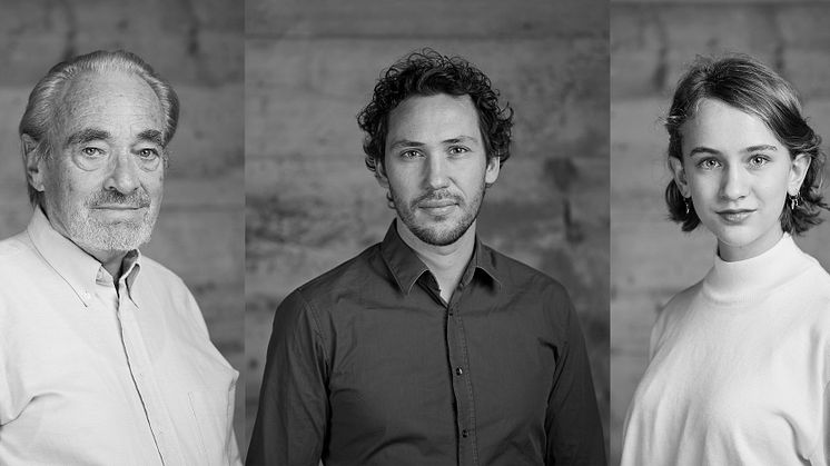Drei von über 40 Darstellerinnen und Darsteller bei Goethes ‹Faust 1&2› am Goetheanum: Urs Bihler, Bernhard Glose und Ludowika Held (Fotos: Lucia Hunziker)