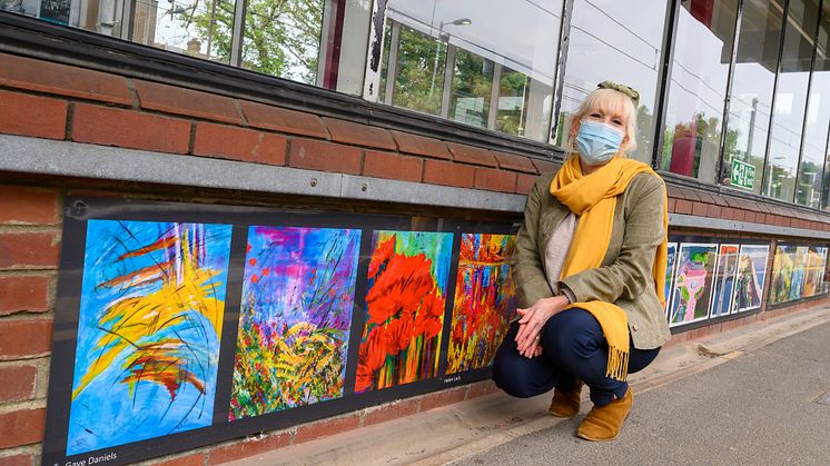 Radlett artist Gaye Daniels