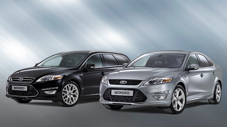 Ford feirer 20-årsdag for Mondeo - over 4,5 millioner solgt i Europa.  