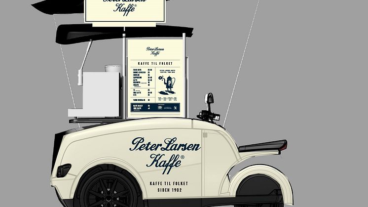 Peter Larsen Kaffe lancerer verdens første CO2 neutrale mobile kaffebar