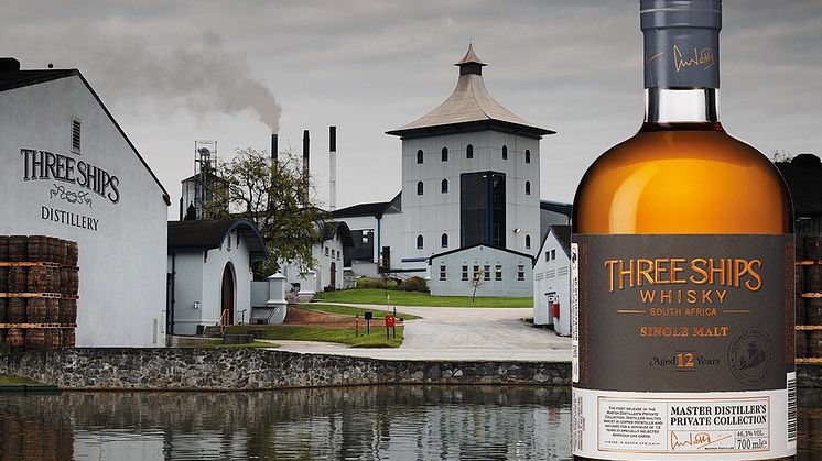 Three Ships 12 årig maltwhisky från Sydafrikas första destilleri nu i Sverige
