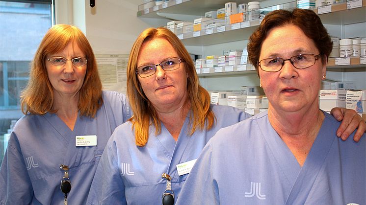 Norrtälje sjukhus slänger ett ton mindre läkemedel
