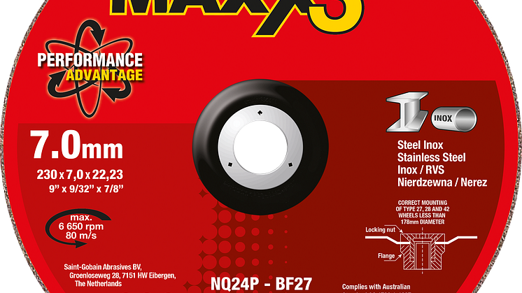Flexovit Maxx3 Inox - Produkt 230mm
