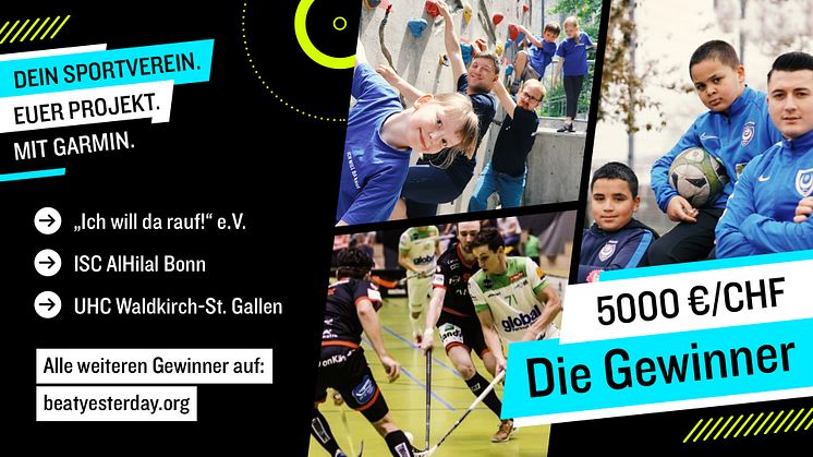 Garmin Vereinsförderung