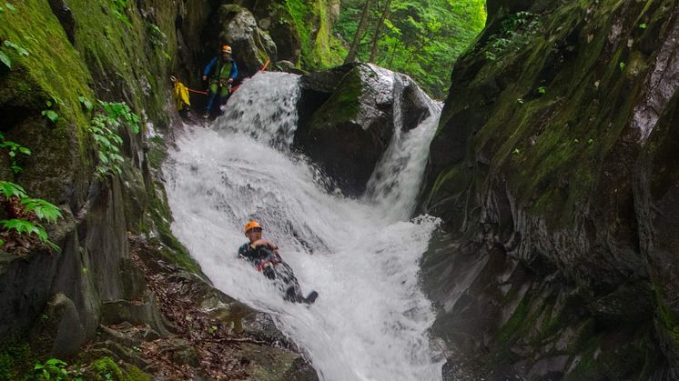 Embrace nature through canyoning