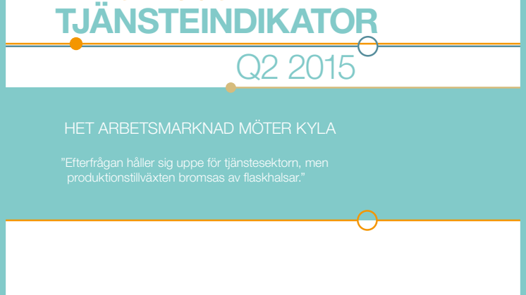 Almegas tjänsteindikator Q2 2015 - kortversion