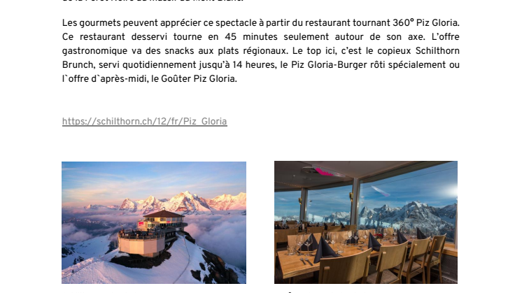 Schilthorn - Piz Gloria