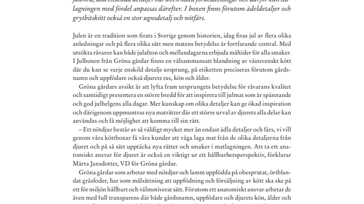 En spännande julhelg med Julboxen