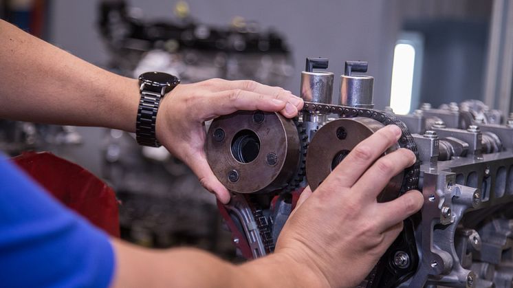 Drillenisser på Ford-fabrik