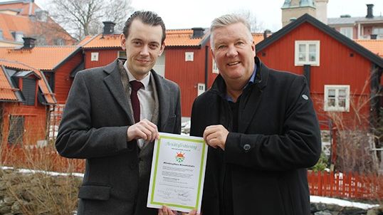 Mimers ordförande Jesper Brandberg och VD Mikael Källqvist