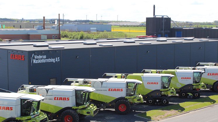 Danish Agro köper 75 % av aktierna i Vinderup Maskinforretning A/S