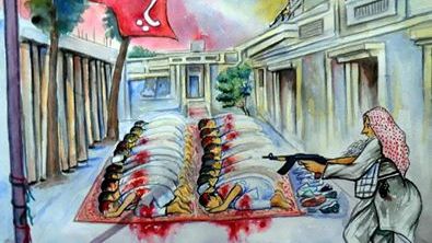 "Lashkar e Jangvi. En del av TALIBAN OCH ISIS attackerade På shia Hazarar när de var i moskén. Quetta Pakistan." Alex Jasi