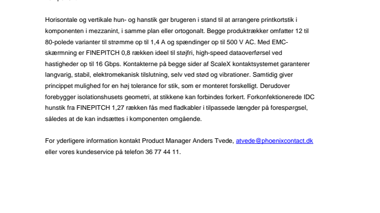 Forbindelser til alle dimensioner