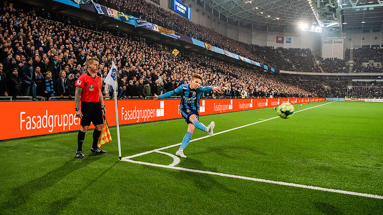 Fasadgruppen har inlett samarbete med Allsvenskan 2020