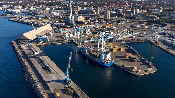 Ett starkt år för Helsingborgs Hamn
