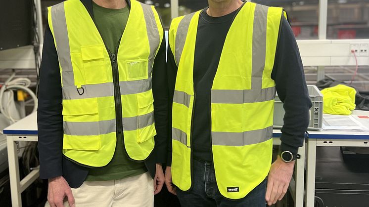 Thomas Granhof, der er medstifter og CSO i The 0-Mission & Jan Brevadt, der er Bæredygtighedschef i Carl Ras