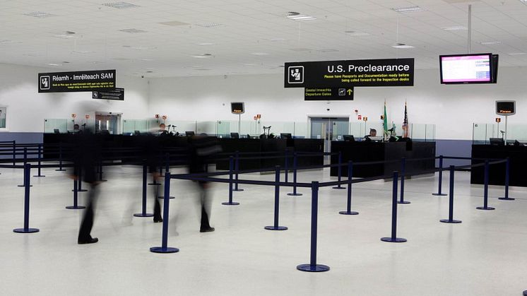 US preclearance facility at Shannon Airport