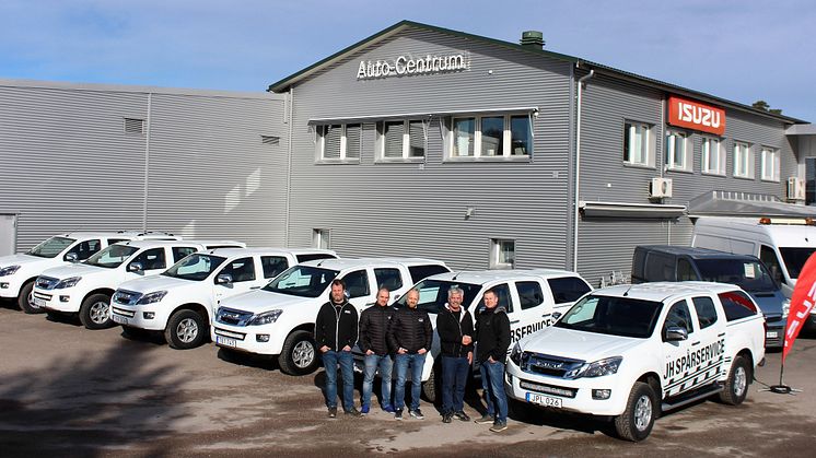 JH Spårservice valde Isuzu