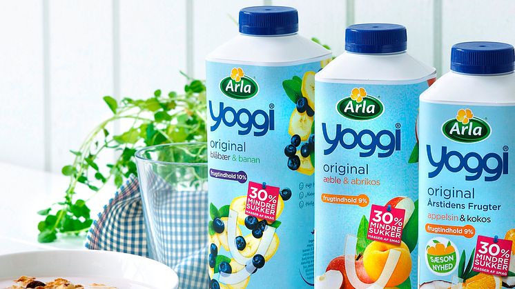 Ny frugtyoghurt med god samvittighed