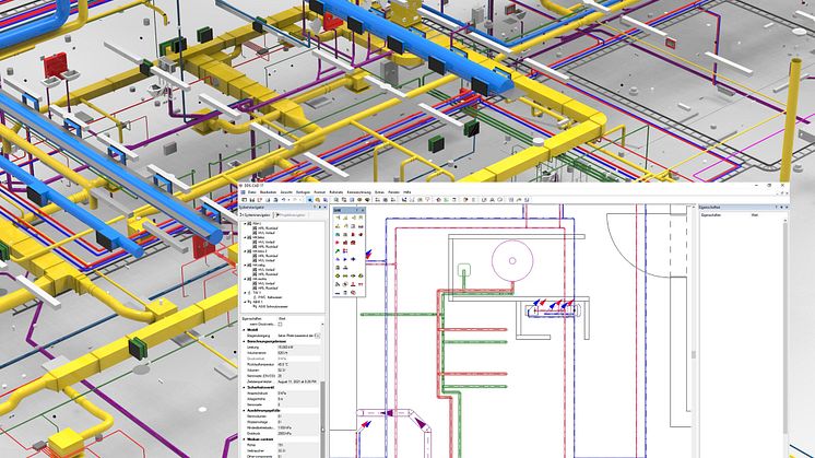 Der Systemnavigator für den SHKL-Bereich beschleunigt die Planung von Versorgungssystemen erheblich.