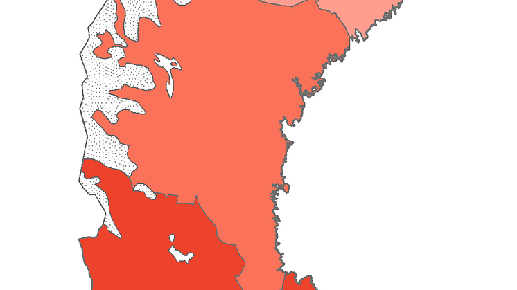 Ojämn tillgång på lingon i år (karta)