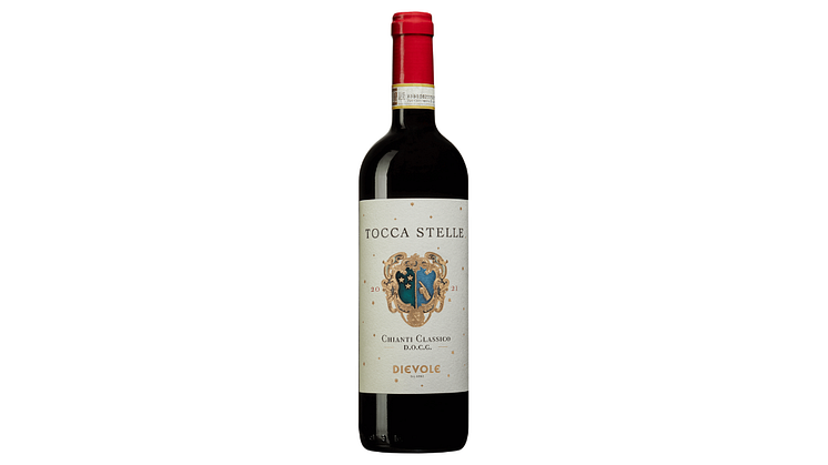 Tillfälligt släpp 10 november! 14 400 flaskor av Tocca Stelle Chianti Classico 2021