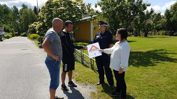 Kumla kommun stödjer nu Grannsamverkan