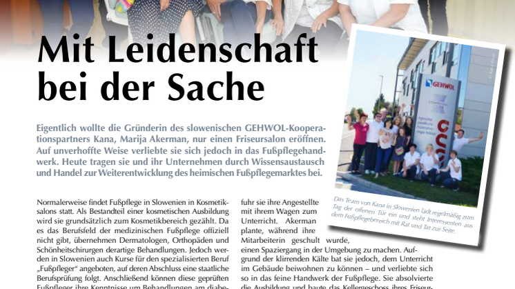 Gerlach in Slowenien: Mit Leidenschaft bei der Sache