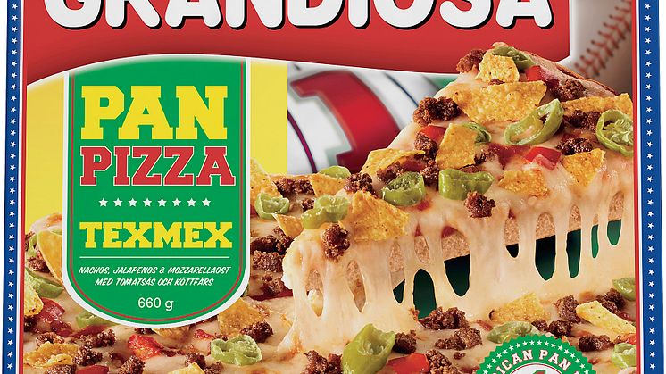 Grandiosa Pan Pizza Classic får mexikanskt sällskap i frysdisken