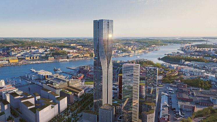 Flera unika utmaningar med Unika Karlatornet. Första gången i Sverige som betong ska pumpas en kvarts kilometer upp i luften.