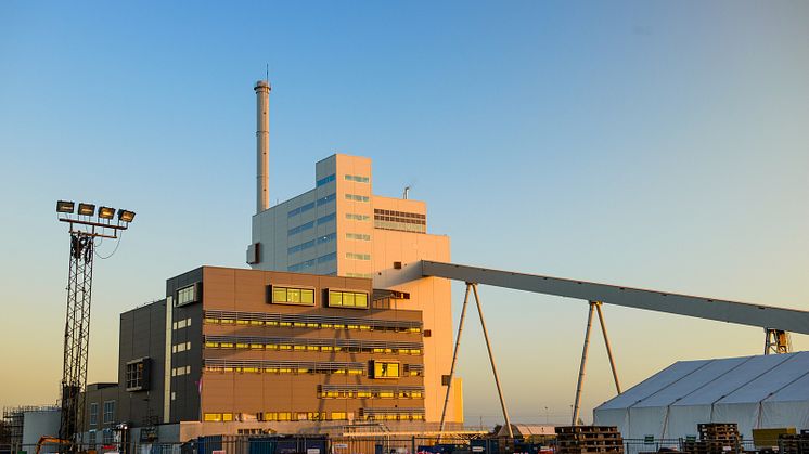 Kraftringens nya biokraftvärmeverk snart i mål