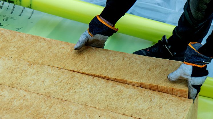 ISOVER ROBUST Taklamell, takisolering av glasull