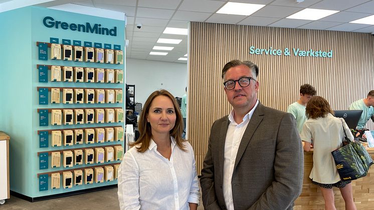Tina Høgsted Svanberg og Lars Thomsen