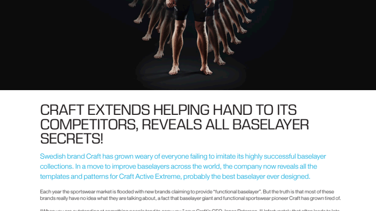 Craft extends helping hand to its  competitors, reveals all Baselayer secrets!