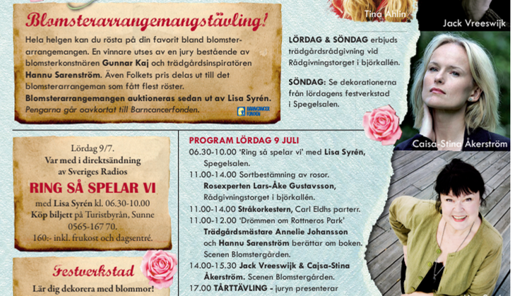 Trädgårdsfestivalen i Rottneros Park