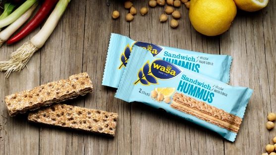NYHET! Wasa lanserar nytt vegomellanmål med hummus